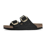 SANDALO ARIZONA BIGBUCKLE NUBUCK Unisex Black SANDALO ARIZONA BIGBUCKLE NUBUCK Unisex Black
