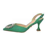 SANDALO CHANEL LILIBETH Donna Verde Bandiera SANDALO CHANEL LILIBETH Donna Verde Bandiera