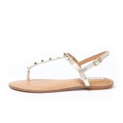SANDALO INFRADITO GENERATE CON BORCHIE Donna Gold SANDALO INFRADITO GENERATE CON BORCHIE Donna Gold