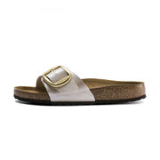 SANDALS MADRID BIG BUCKLE Woman Graceful Pearl White SANDALS MADRID BIG BUCKLE Woman Graceful Pearl White