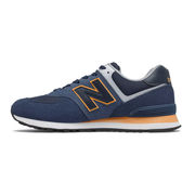 SCARPA 574 LIFESTYLE SUEDE TEXTILE Uomo Navy Orange SCARPA 574 LIFESTYLE SUEDE TEXTILE Uomo Navy Orange