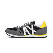 SCARPA CAMOSCIO CON LOGO Uomo Mediugrey-blk SCARPA CAMOSCIO CON LOGO Uomo Mediugrey-blk