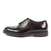 SCARPA DERBY IN PELLE SPAZZOLATA CON PUNTALE Uomo Ebano SCARPA DERBY IN PELLE SPAZZOLATA CON PUNTALE Uomo Ebano