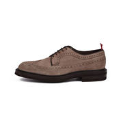 SCARPA DERBY SCAMOSCIATA Uomo Argilla SCARPA DERBY SCAMOSCIATA Uomo Argilla