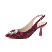 SCARPA SLINGBACK CON FIBBIA GIOIELLO Donna Fuxia SCARPA SLINGBACK CON FIBBIA GIOIELLO Donna Fuxia