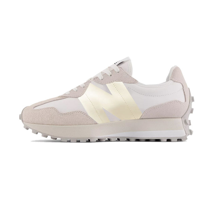 SCARPE 327 LIFESTYLE TEXTILE LEATHER Donna Sea Salt Off White