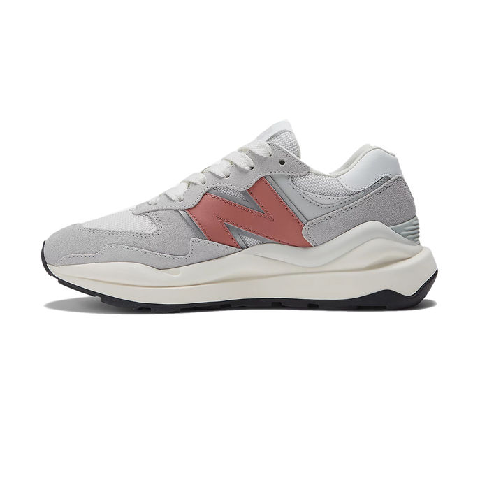 SCARPE 574 LIFESTYLE SUEDE MESH Donna Grey Red