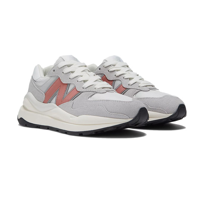 SCARPE 574 LIFESTYLE SUEDE MESH Donna Grey Red