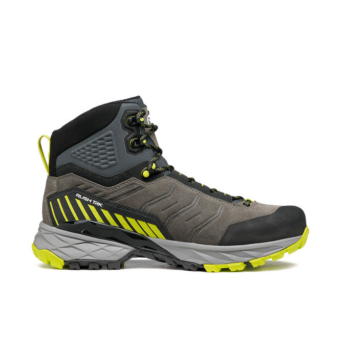 SCARPE DA TREKKING RUSH TRK GTX RHA FREE-DOME Uomo Titanium Lime