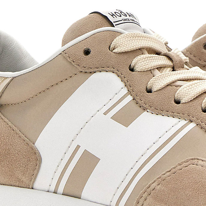 SCARPE H641 Donna Beige Bianco