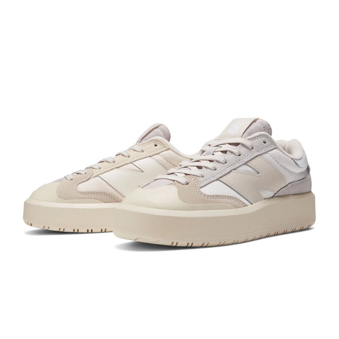 SCARPE LIFESTYLE 302 SUEDE MESH Unisex Natural Grey