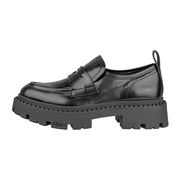 SCARPE RIALZATE CON SUOLA IN GOMMA Donna Poolish calf Black SCARPE RIALZATE CON SUOLA IN GOMMA Donna Poolish calf Black