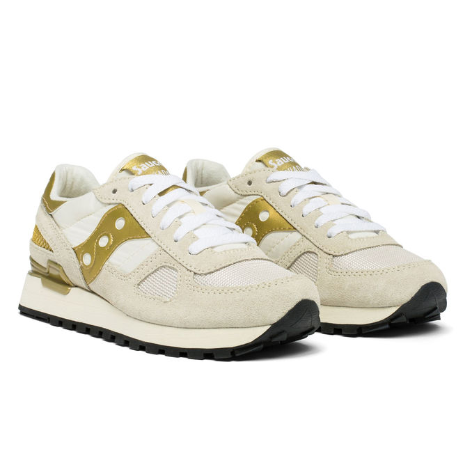 SCARPE SHADOW ORIGINAL Donna White Gold