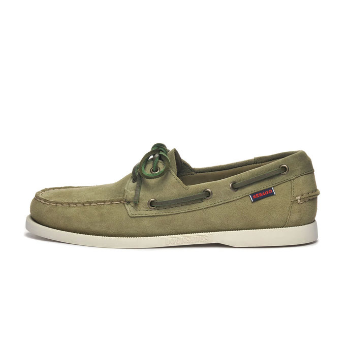 SCARPE STRINGATE DA BARCA PORTLAND FLESH OUT Uomo Green Military