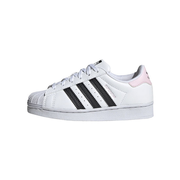 SCARPE SUPERSTAR Bimba White/Core Black/Clear Pink