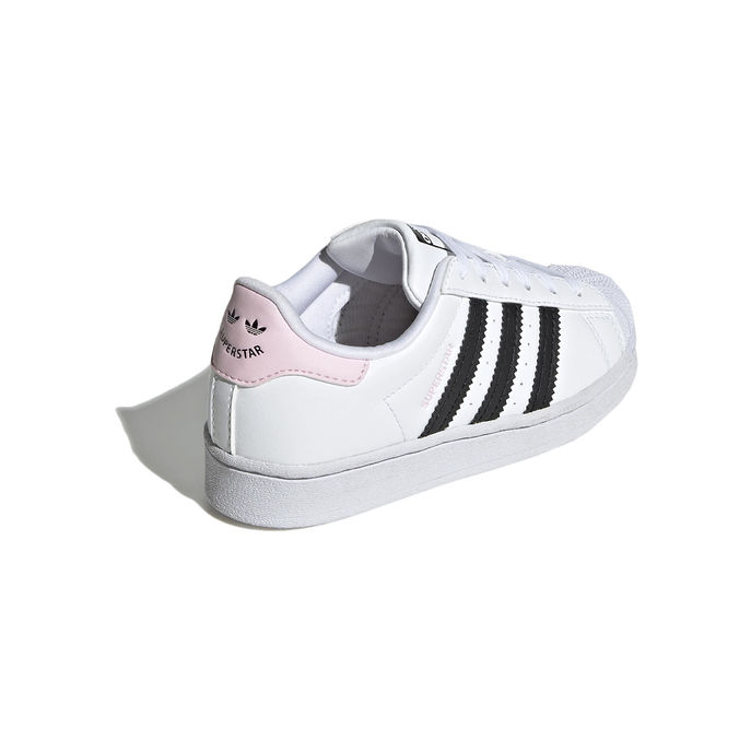 SCARPE SUPERSTAR Bimba White/Core Black/Clear Pink