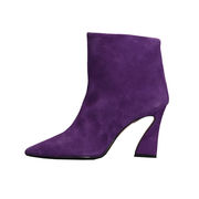 SCARPE TRONCHETTO CAMOSCIO Donna Viola SCARPE TRONCHETTO CAMOSCIO Donna Viola