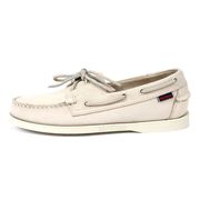SEBAGO DOCKSIDES STRINGATE NABUK Uomo Beige SEBAGO DOCKSIDES STRINGATE NABUK Uomo Beige