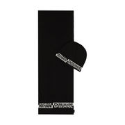 SET BERRETTO E SCIARPA Uomo Black  SET BERRETTO E SCIARPA Uomo Black