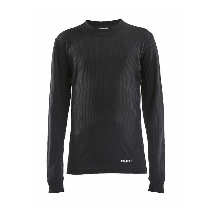 SET INTIMO CORE DRY BASELAYER MAGLIA E PANTALONI Bimbo Black