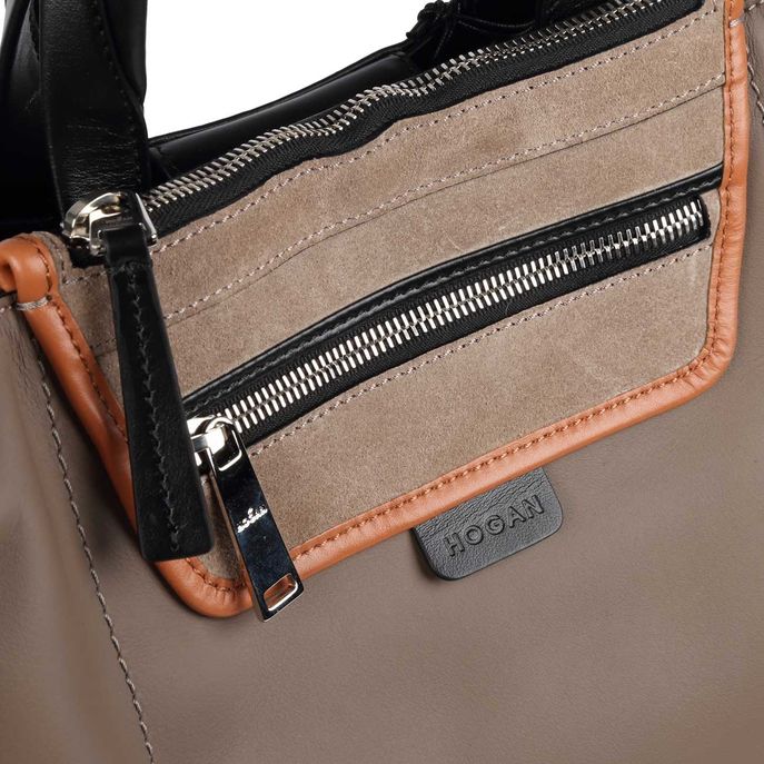 SHOPPER MULTICOLOR Donna Tortora Arancio