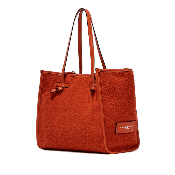 SHOPPING BAG MARCELLA Donna Arancio 7000427700024