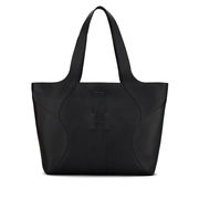 SHOPPING BAG RESTYLING IN PELLE MARTELLATA Donna Nero SHOPPING BAG RESTYLING IN PELLE MARTELLATA Donna Nero