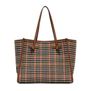 SHOPPING MARCELLA PIED DE POULE Donna Verde SHOPPING MARCELLA PIED DE POULE Donna Verde