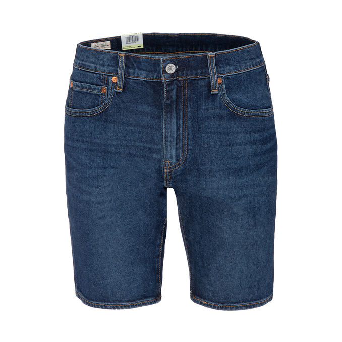 SHORT 412 SLIM DENIM SFRANGIATO Uomo Bye bye Denim scuro