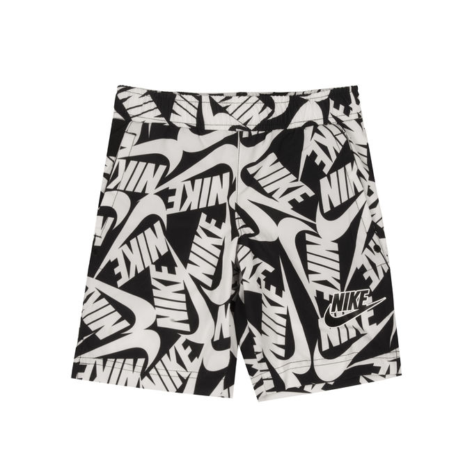 SHORT LOGO ALL OVER Bimbo Nero