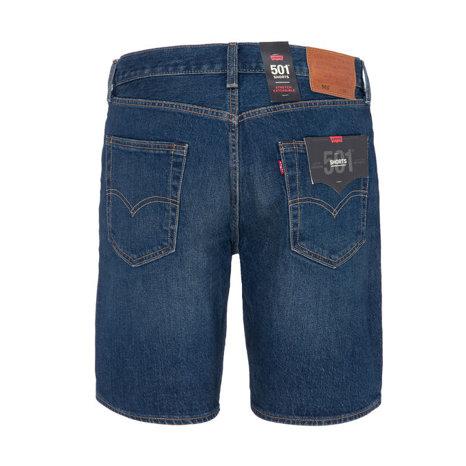 SHORTS 501 Uomo Fire go in Denim scuro