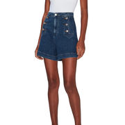 SHORTS BOTTONI ORO MARINA CRUISE Donna Denim Blu Scuro SHORTS BOTTONI ORO MARINA CRUISE Donna Denim Blu Scuro