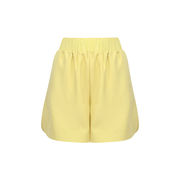 SHORTS CON SPACCHETTI Donna Giallo SHORTS CON SPACCHETTI Donna Giallo