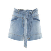 SHORTS DENIM SELINA Donna Blu Chiaro SHORTS DENIM SELINA Donna Blu Chiaro