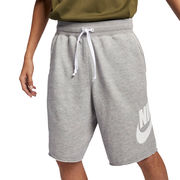 SHORTS IN COTONE CON LOGO TAGLIO VIVO Uomo Grigio Bianco SHORTS IN COTONE CON LOGO TAGLIO VIVO Uomo Grigio Bianco