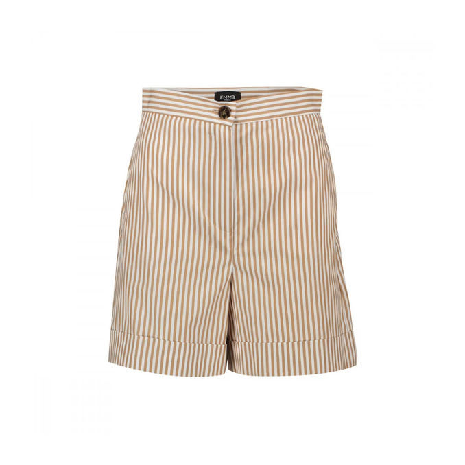 SHORTS INCLINE Donna Riga Bicolor