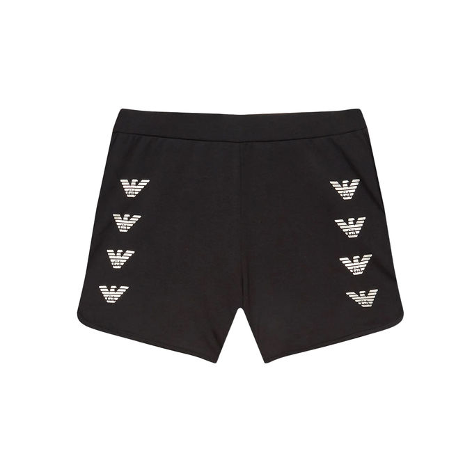 SHORTS LOGOS Bambina Nero