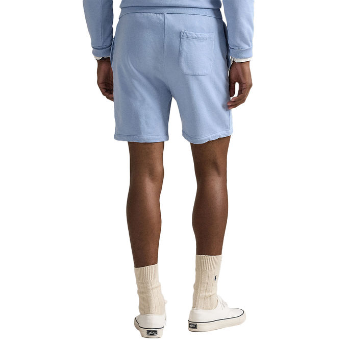 SHORTS LOOPBACK IN PILE LEGGERO Uomo Chambray Blue