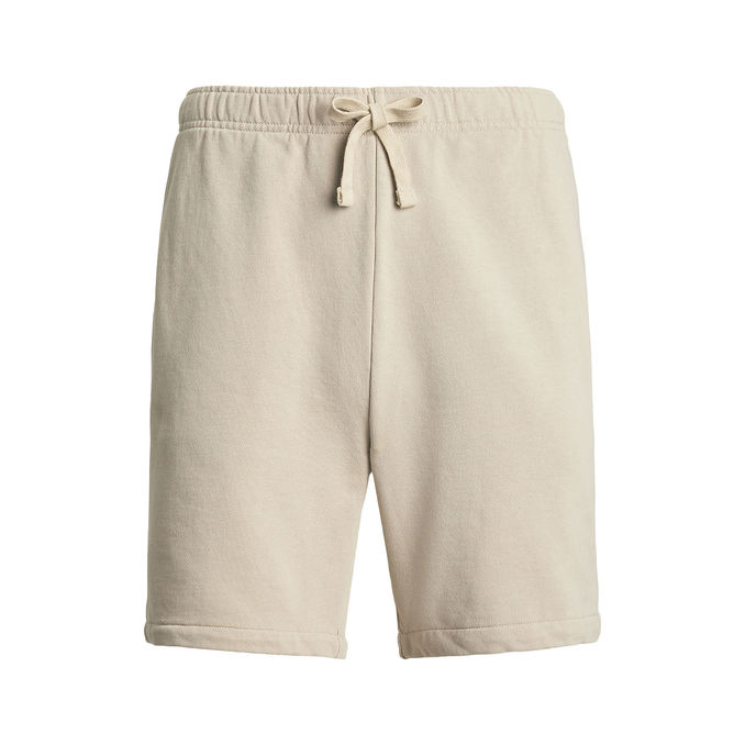 SHORTS LOOPBACK IN PILE LEGGERO Uomo Stoneware Grey
