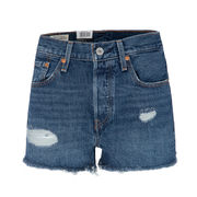 SHORTS ORIGINAL 501 Donna Silver lake Denim scuro SHORTS ORIGINAL 501 Donna Silver lake Denim scuro