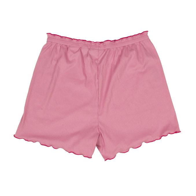 SHORTS RIB PAPERBAG Bimba Beyond Pink