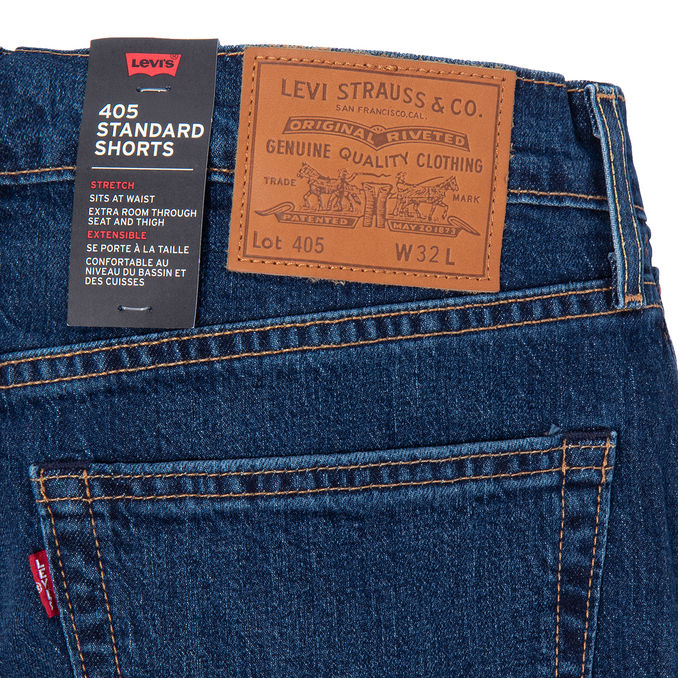 SHORTS STANDARD 405 Uomo Dance floor Denim scuro