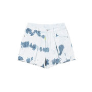 SHORTS TIE-DYE ACTITUDE Donna Space Blue SHORTS TIE-DYE ACTITUDE Donna Space Blue