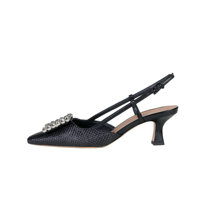 SLINGBACK STEFI Donna Nero
