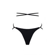 SLIP EMMA CON LACCI Donna Nero SLIP EMMA CON LACCI Donna Nero