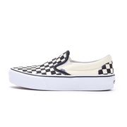 SLIP-ON CLASSIC PLATFORM CHECKBOARD Donna Black white SLIP-ON CLASSIC PLATFORM CHECKBOARD Donna Black white