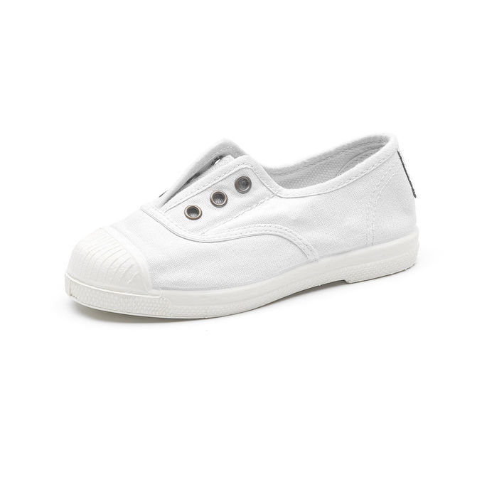 SLIP ON OLD GRAPE Kids Bianco
