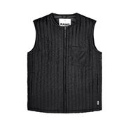 SMANICATO LINER VEST Unisex Nero SMANICATO LINER VEST Unisex Nero