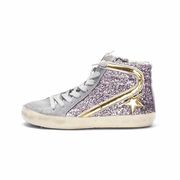SNEAKER ALTA GLITTER SLIDE Bambina Lillac SNEAKER ALTA GLITTER SLIDE Bambina Lillac