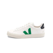 SNEAKER CAMPO CHROMEFREE IN PELLE Unisex White Emeraude Black SNEAKER CAMPO CHROMEFREE IN PELLE Unisex White Emeraude Black